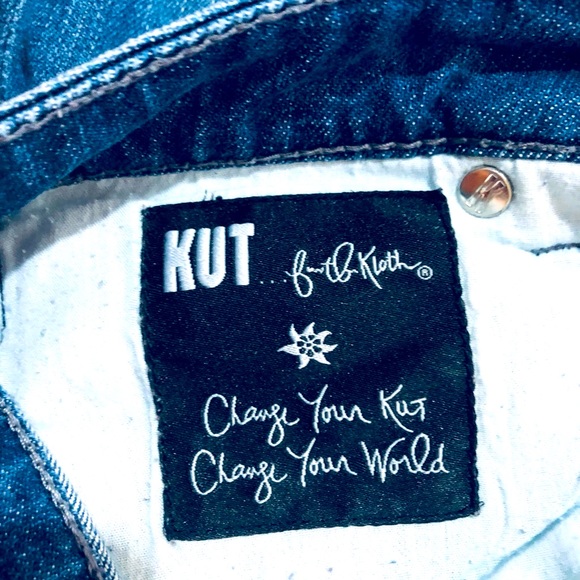Kut from the Kloth Women's Jeans Sz 4 Boot Cut Mid Rise Medium Pre-Wash Blue - Picture 4 of 12